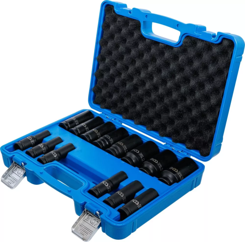 Kraft-Steckschlüssel Satz 1/2" SW 10 - 32 mm 14-tlg.